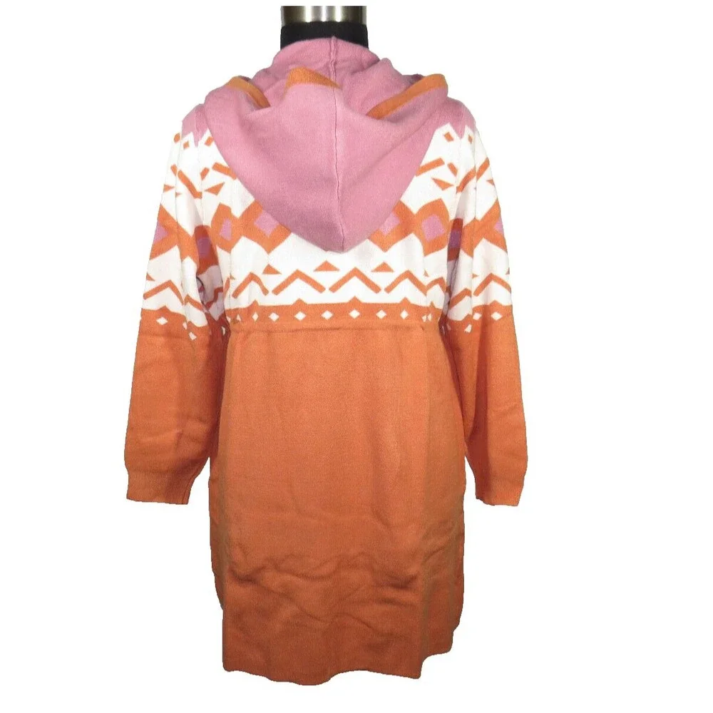 Torrid Everyday Plush Anorak Hooded Cinched Waist Sweater -Pockets- Plus 1X